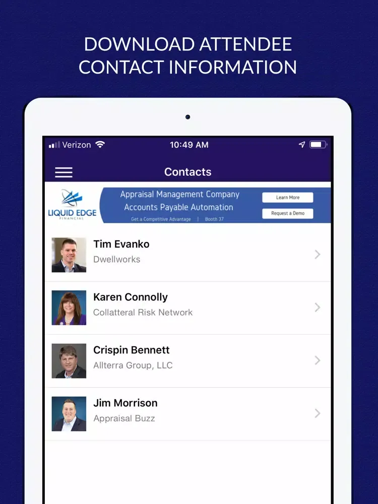 Zrzuty ekranu Valuation Expo iPad 