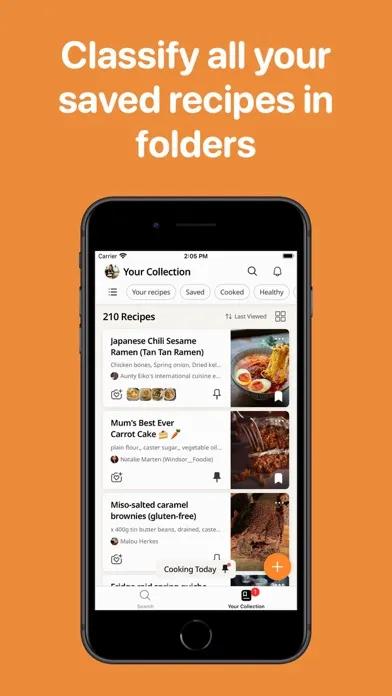 Captures d'écran de Cookpad Recipes, homemade food