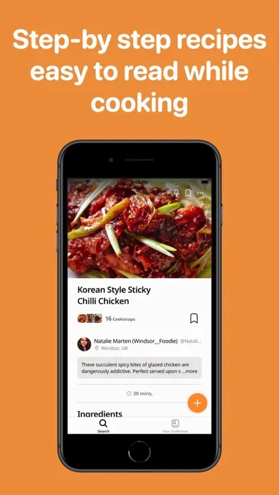 Captures d'écran de Cookpad Recipes, homemade food