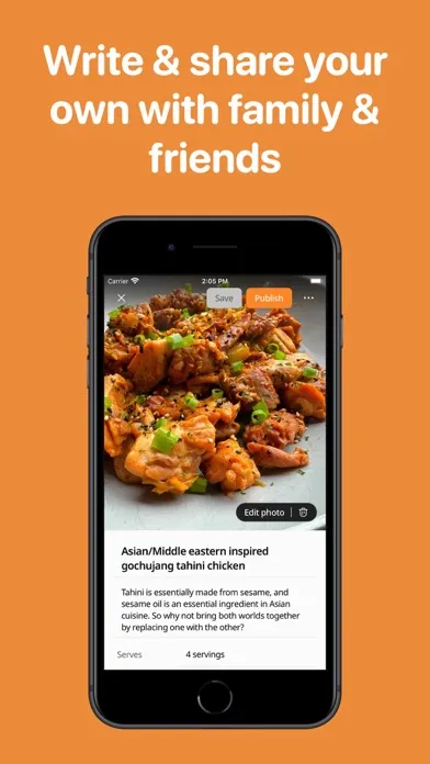 Captures d'écran de Cookpad Recipes, homemade food