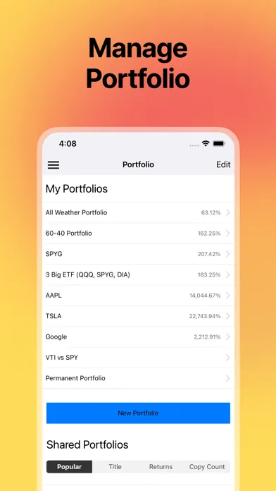 BullJang -Stock,Coin,Portfolio應用截圖