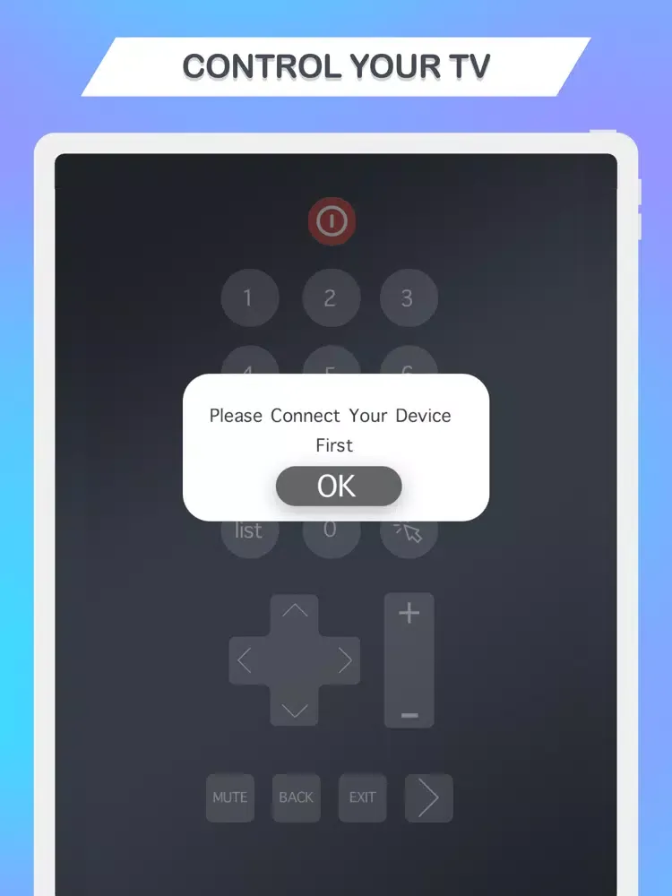 ALL TV Remote Control iPad  স্ক্রিনশট