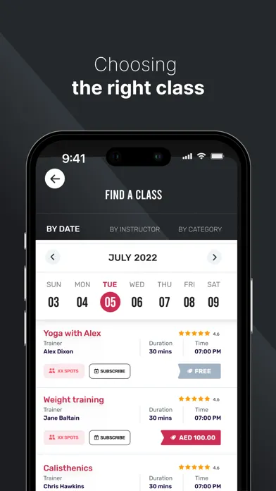 Active Time Fitness应用截图