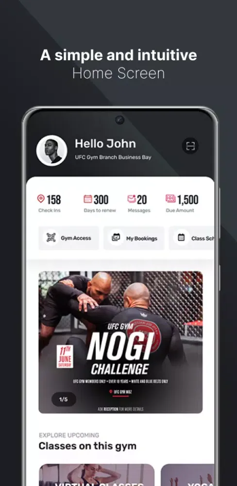 UFC GYM ME应用截图