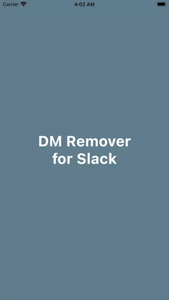 Tangkapan layar DM Remover