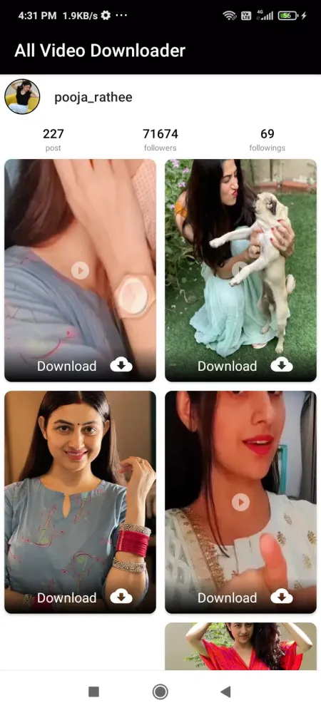 Ảnh chụp màn hình của All Video Downloader