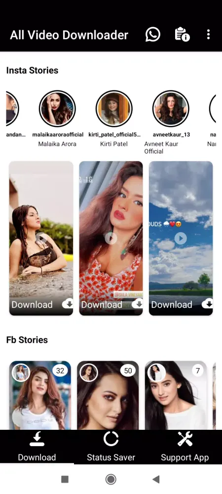 Ảnh chụp màn hình của All Video Downloader