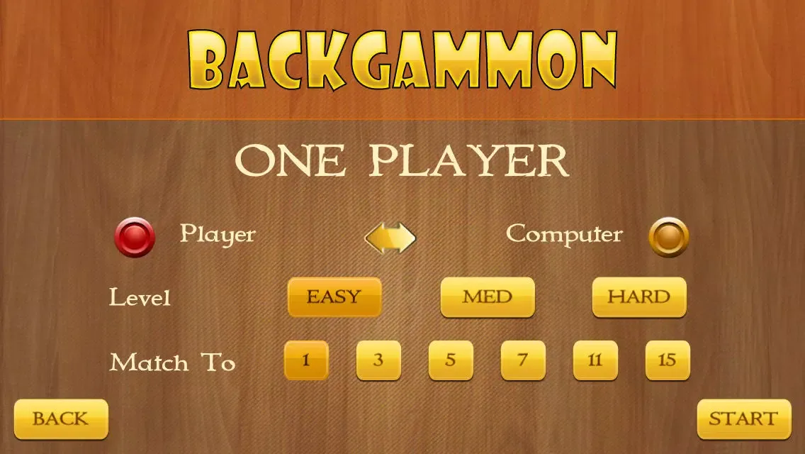 Tangkapan skrin Backgammon - Pro