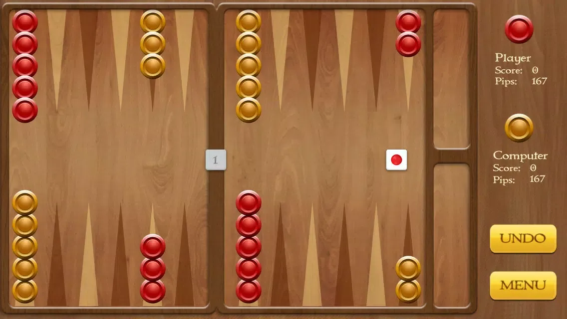 Tangkapan skrin Backgammon - Pro
