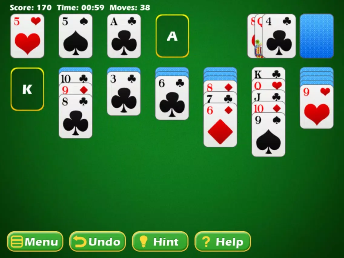 Klondike Solitaire iPad  Screenshots