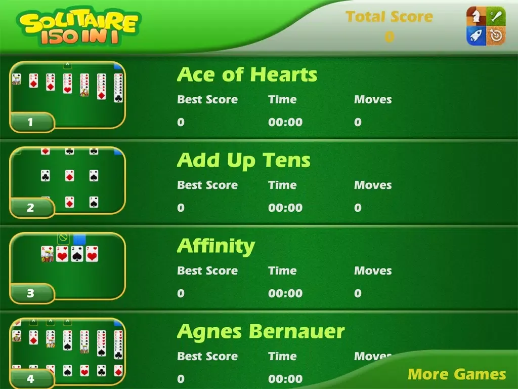صور All-in-1 Solitaire iPad 