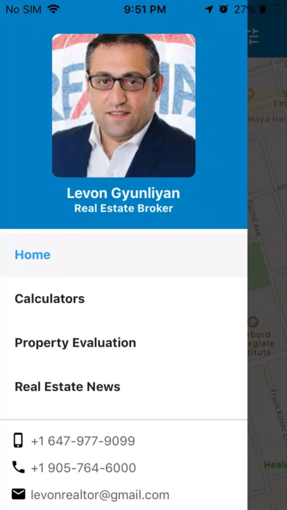 Ảnh chụp màn hình của Levon Team RE/MAX