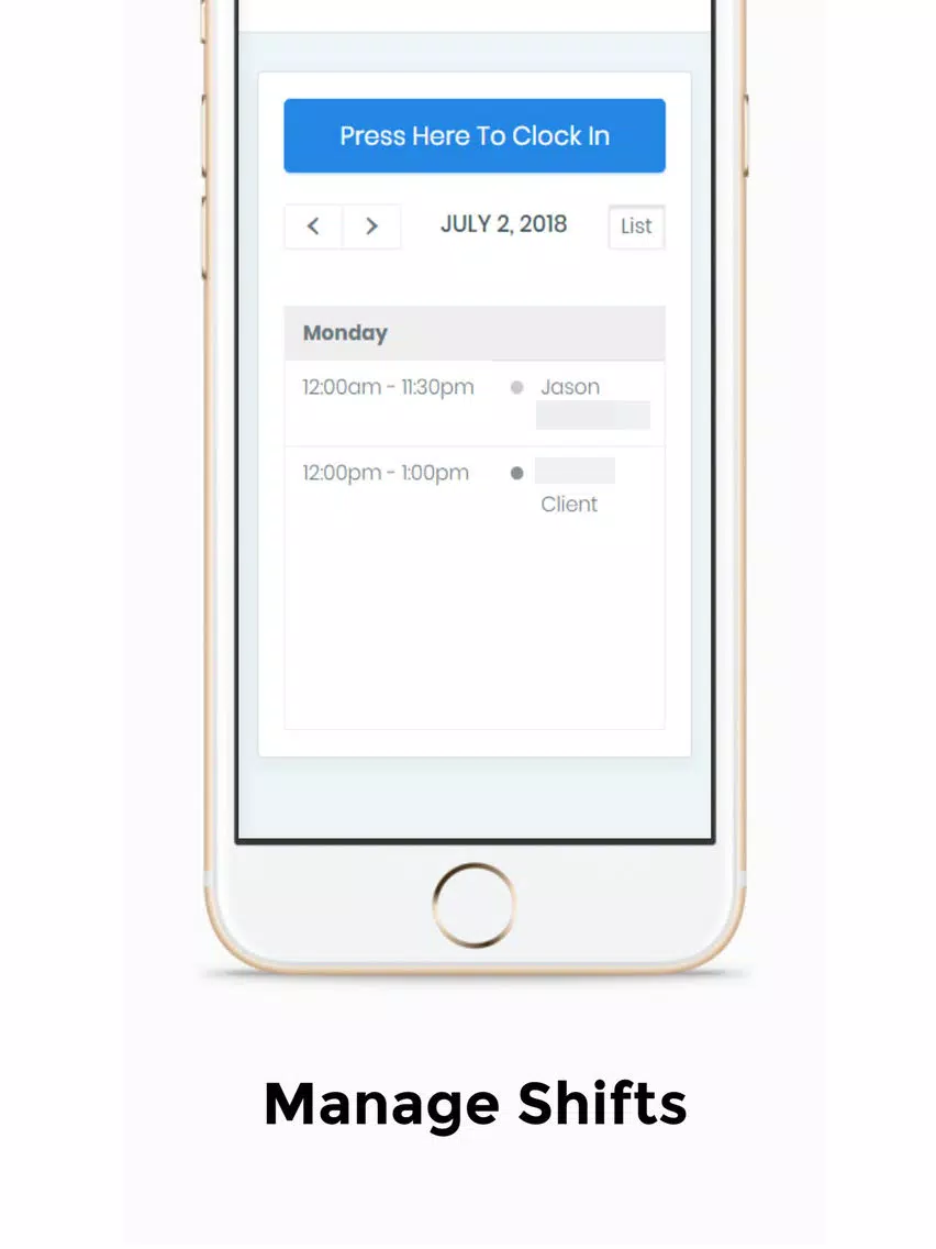 Ally Visit Verification iPad  স্ক্রিনশট