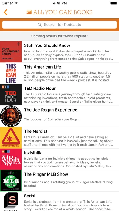 Capturas de tela do All You Can Books - Unlimited