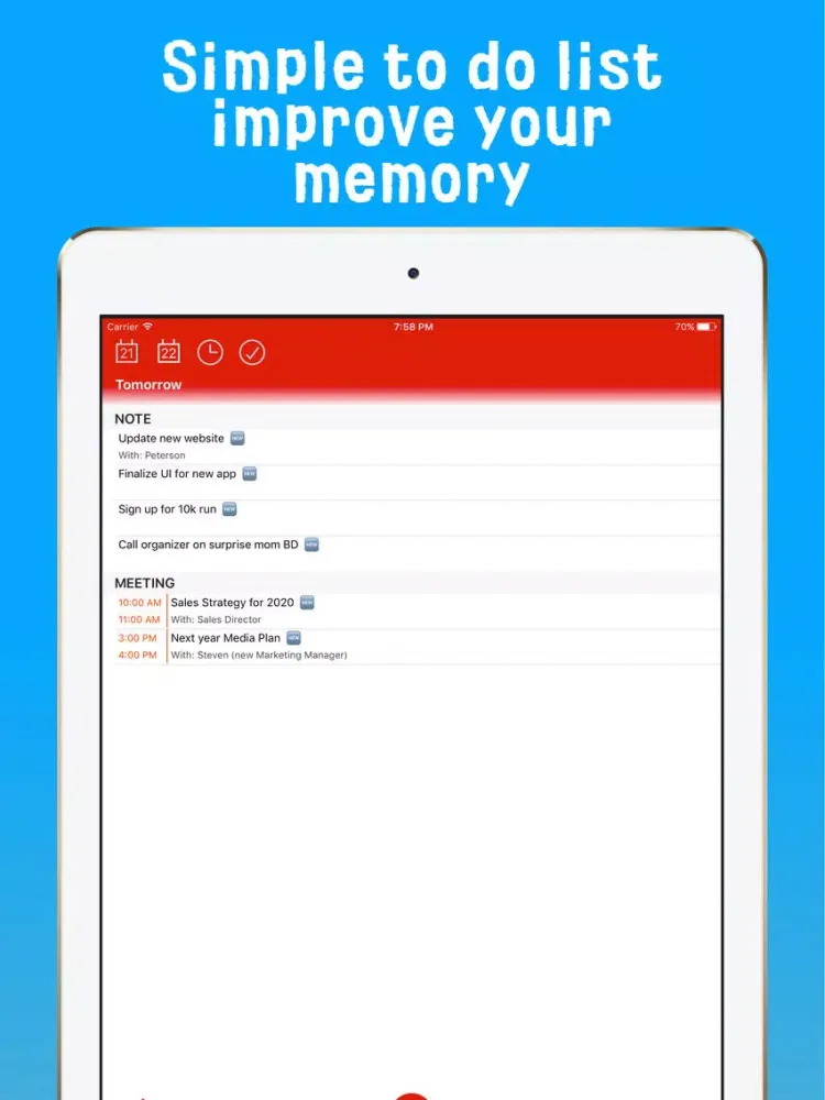 Memorize - Memory improvement iPad  স্ক্রিনশট