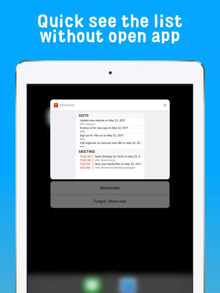 Memorize - Memory improvement iPad  স্ক্রিনশট