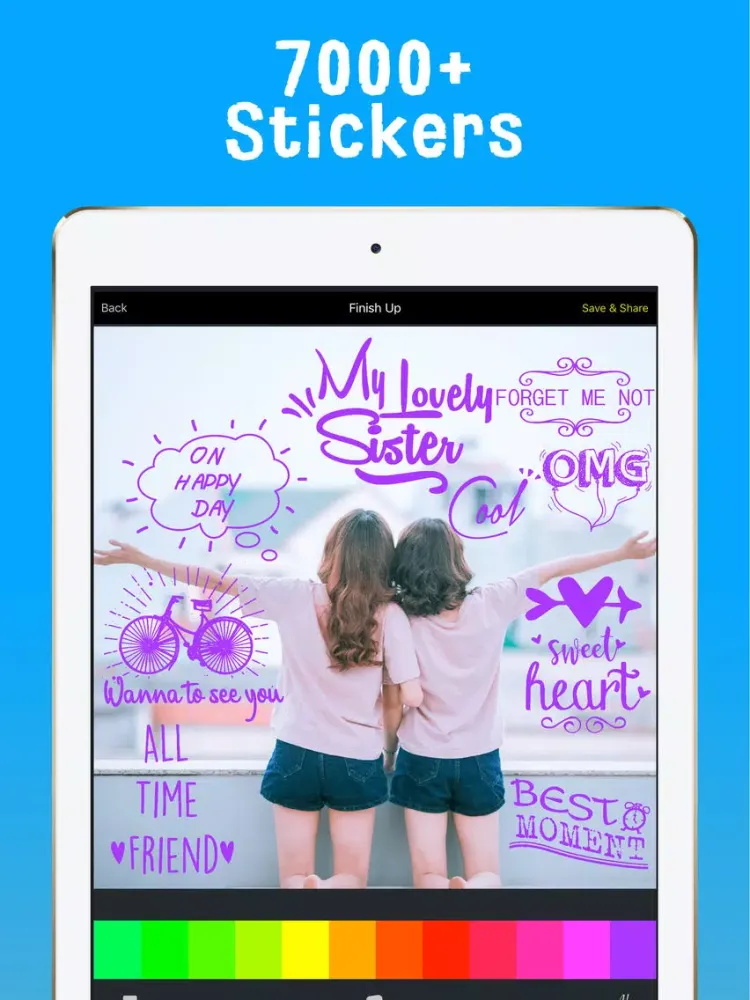 PalPic : Photo sticker iPad  স্ক্রিনশট
