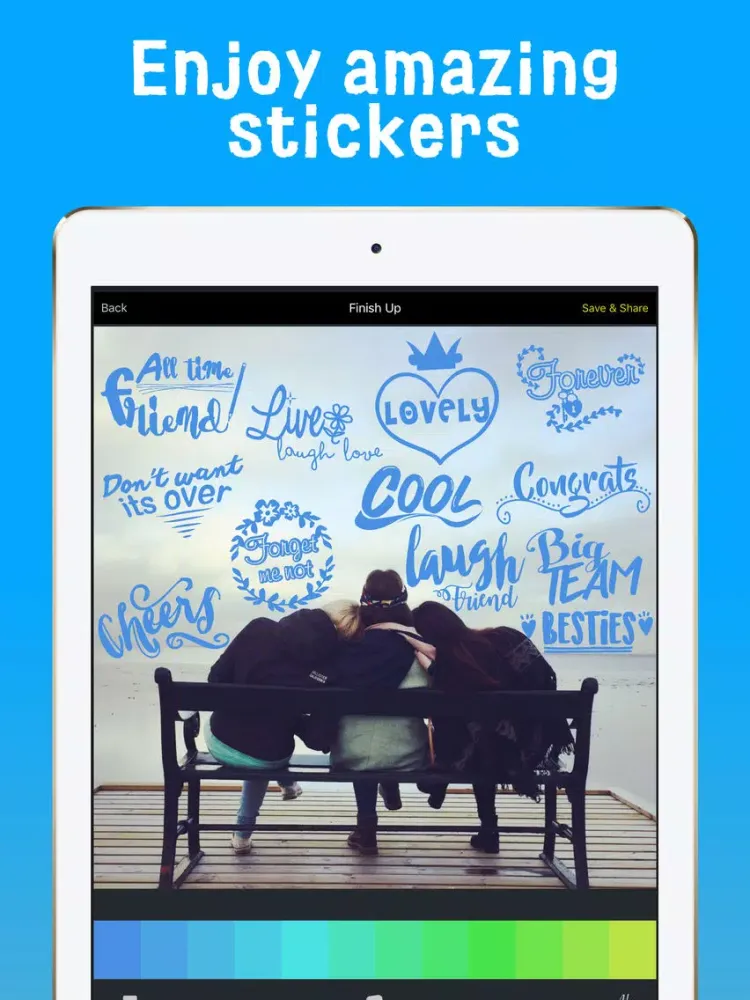 PalPic : Photo sticker iPad  স্ক্রিনশট