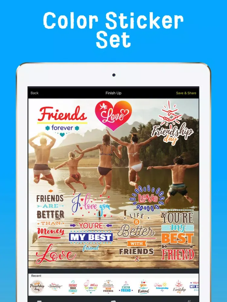 PalPic : Photo sticker iPad  স্ক্রিনশট