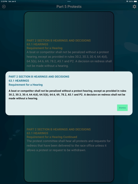 Ảnh chụp màn hình của Sailing Rules Pocket Guide iPad 