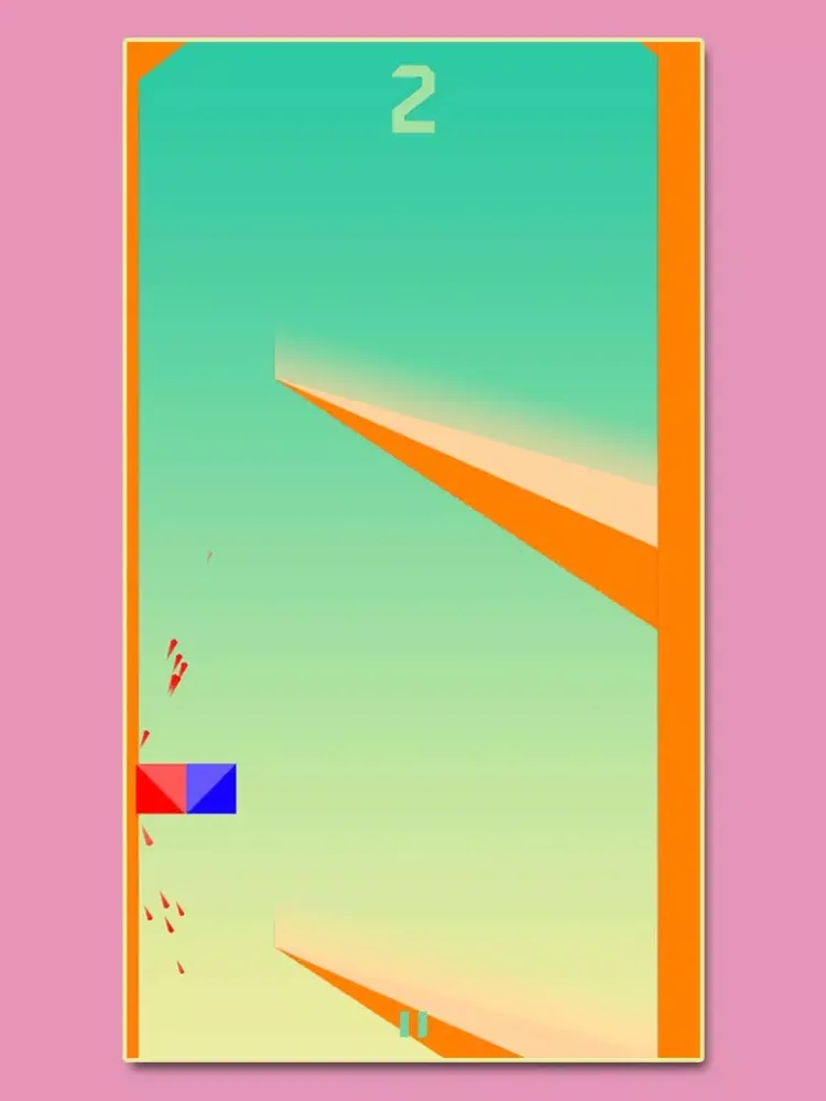 Splitrix : Avoid spikes with extreme rage and fast speed iPad  سکرین شاٹس