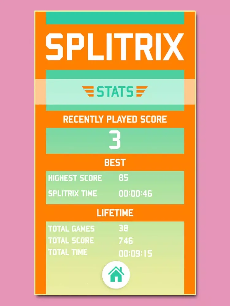 Splitrix : Avoid spikes with extreme rage and fast speed iPad  سکرین شاٹس