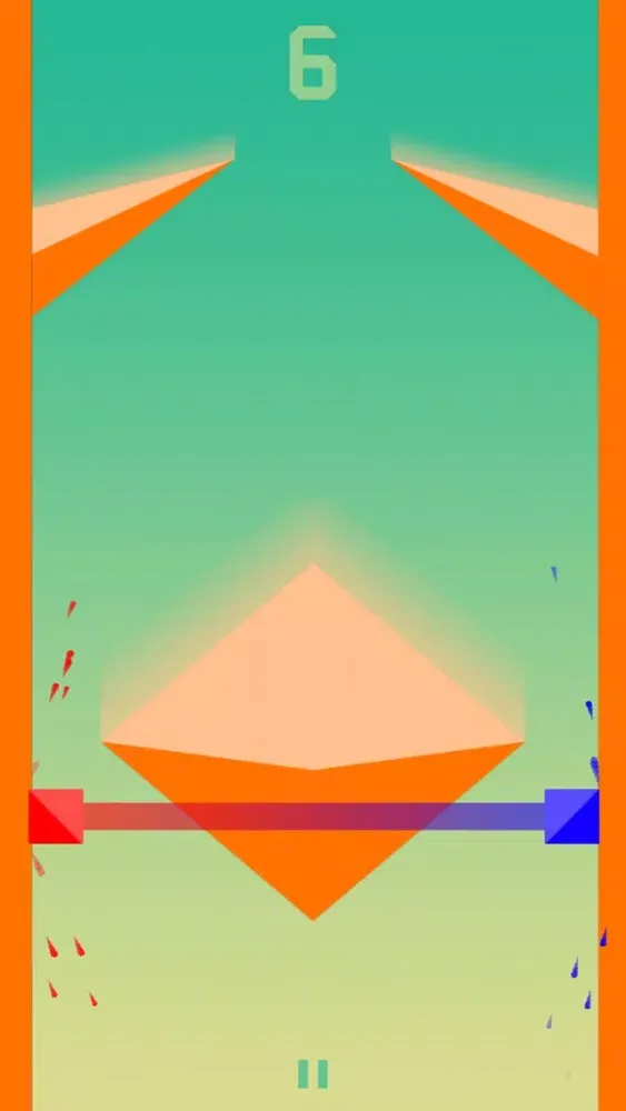Splitrix : Avoid spikes with extreme rage and fast speed سکرین شاٹس