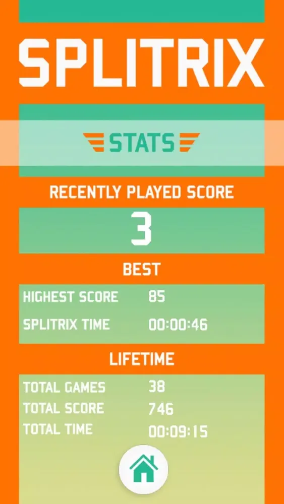 Splitrix : Avoid spikes with extreme rage and fast speed سکرین شاٹس