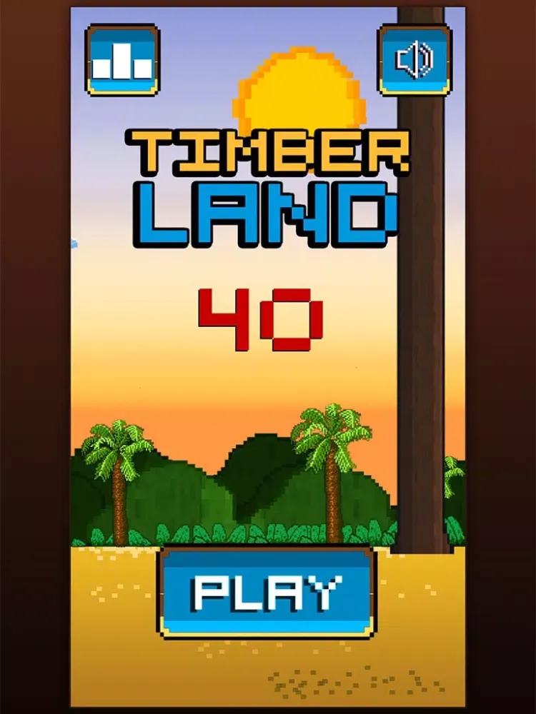 Timber World : Land of angry fierce wood cutters iPad  스크린샷