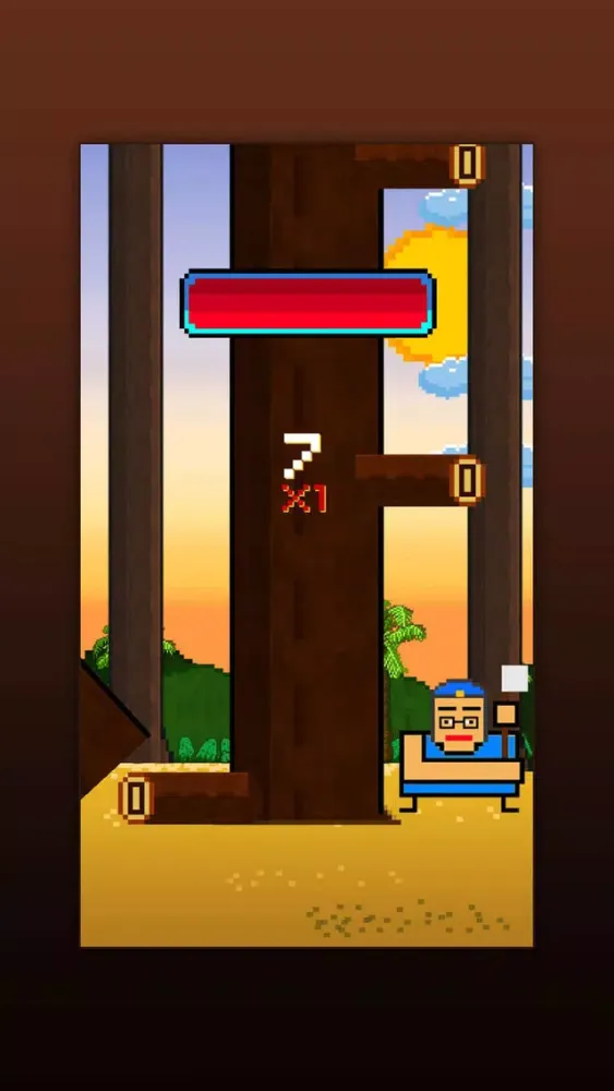 Timber World : Land of angry fierce wood cutters 스크린샷