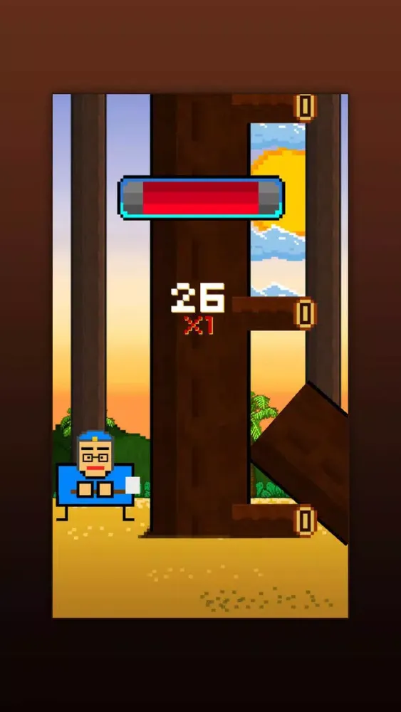 Timber World : Land of angry fierce wood cutters 스크린샷