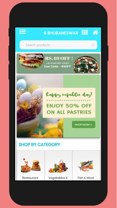 Allzu : Online Local Delivery应用截图