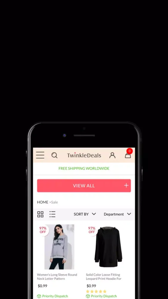 TWINKLEDEALS Shop سکرین شاٹس