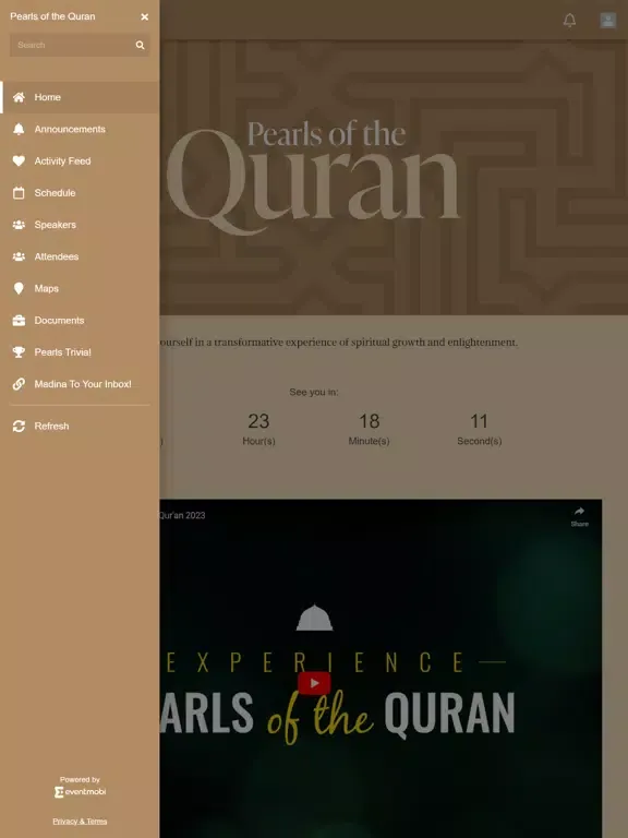 Capturas de pantalla de Al-Madina iPad 