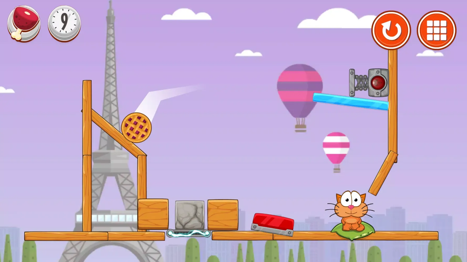 Hungry cat: physics puzzle Screenshots