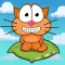 Hungry cat: puzzle for family