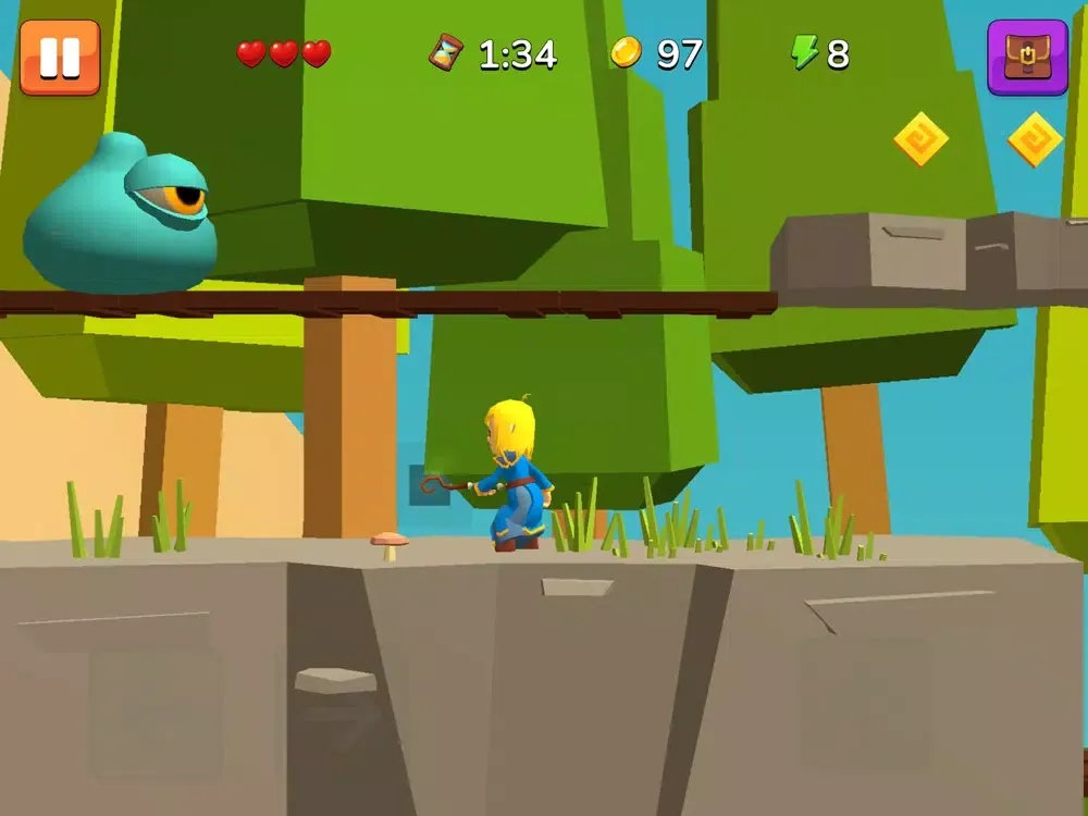 Скриншоты Girl & Dragon Adventure game iPad 