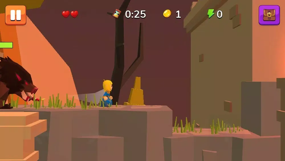 Скриншоты Girl & Dragon Adventure game