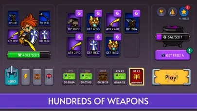 Knight Hero Adventure idle RPG应用截图