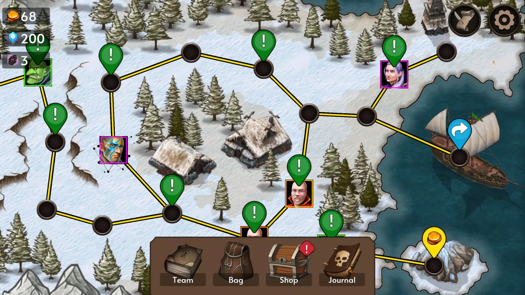 Screenshot di Dark Stones
