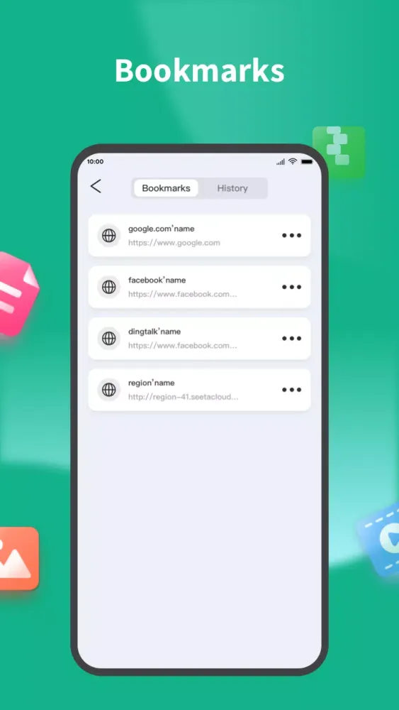 QuickDL Browser Ekran Görüntüleri