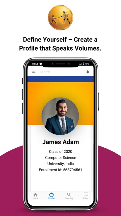Скриншоты MGMIHS Alumni Connect