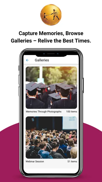 Скриншоты MGMIHS Alumni Connect