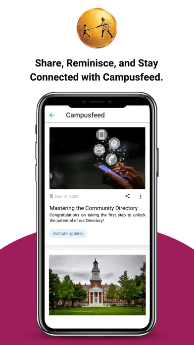 Скриншоты MGMIHS Alumni Connect