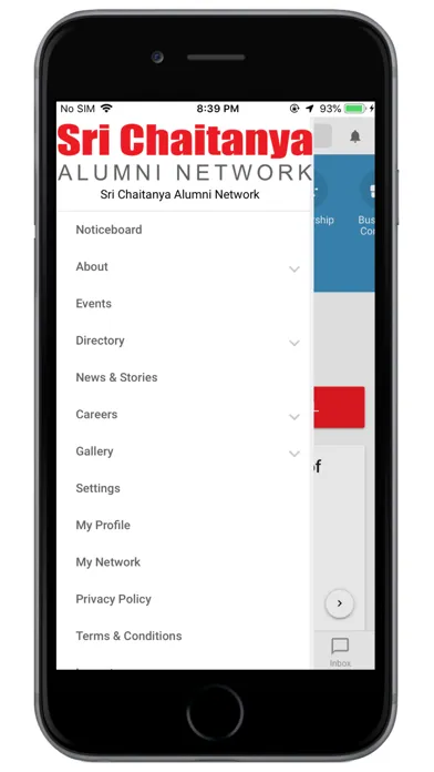 Captures d'écran de Sri Chaitanya Alumni Network