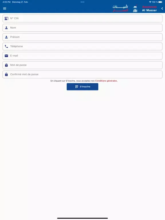 Assurances Al massar iPad  Screenshots