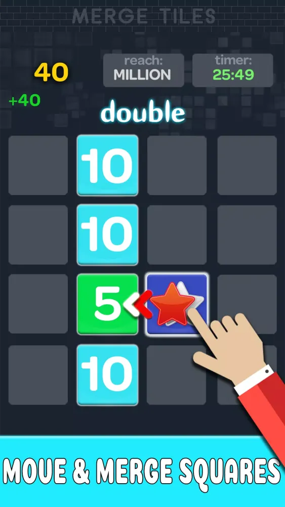 Capturas de pantalla de Merge number block puzzle