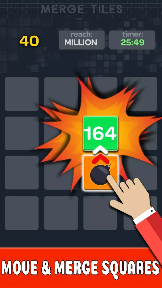 Capturas de pantalla de Merge number block puzzle