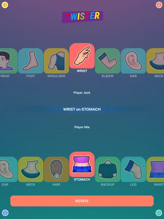 Zrzuty ekranu Body Twister iPad 