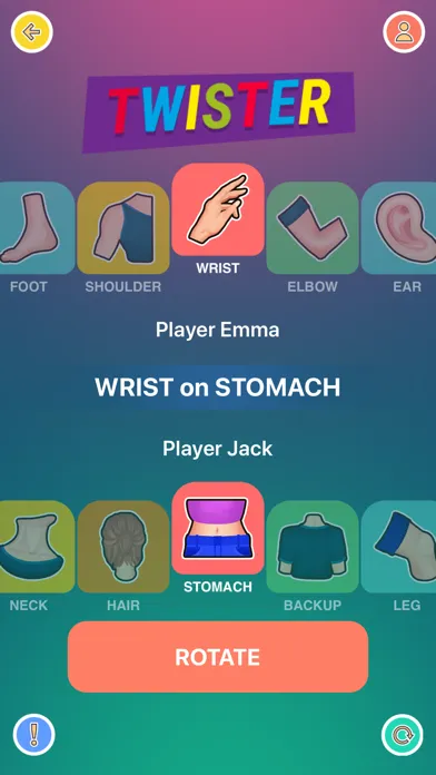 Zrzuty ekranu Body Twister